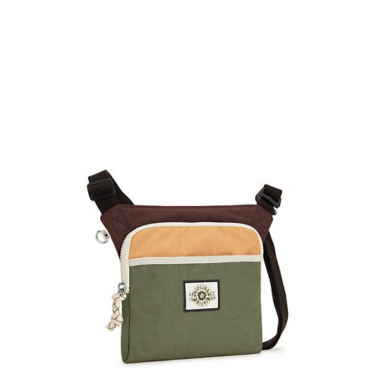 Bolsos Cruzados Kipling Almiro Verde Oliva | MX 1055OK